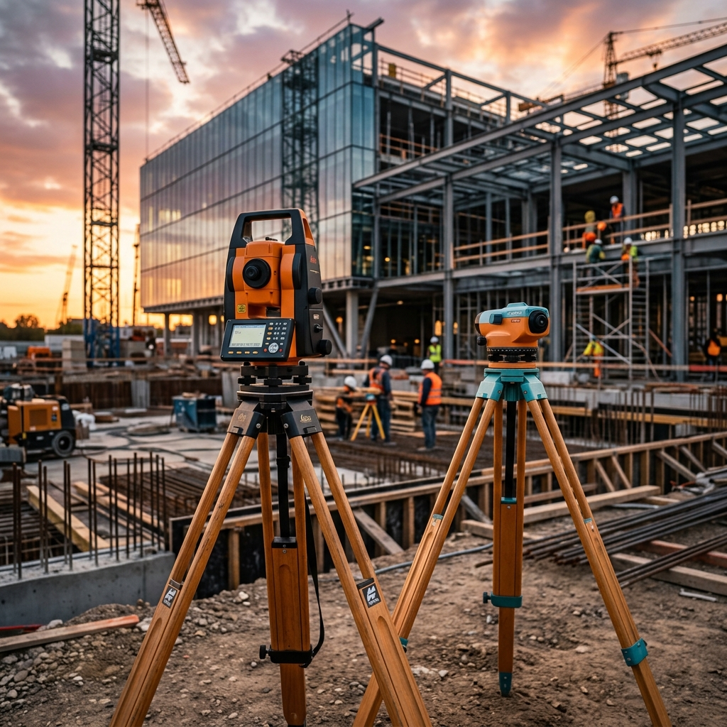 Total Station & Auto Level Survey Instruments